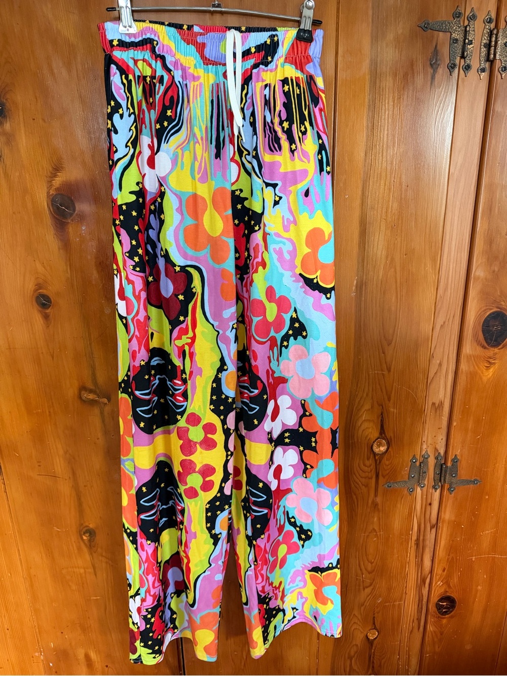 Multicolor Floral Print Lounge Pants